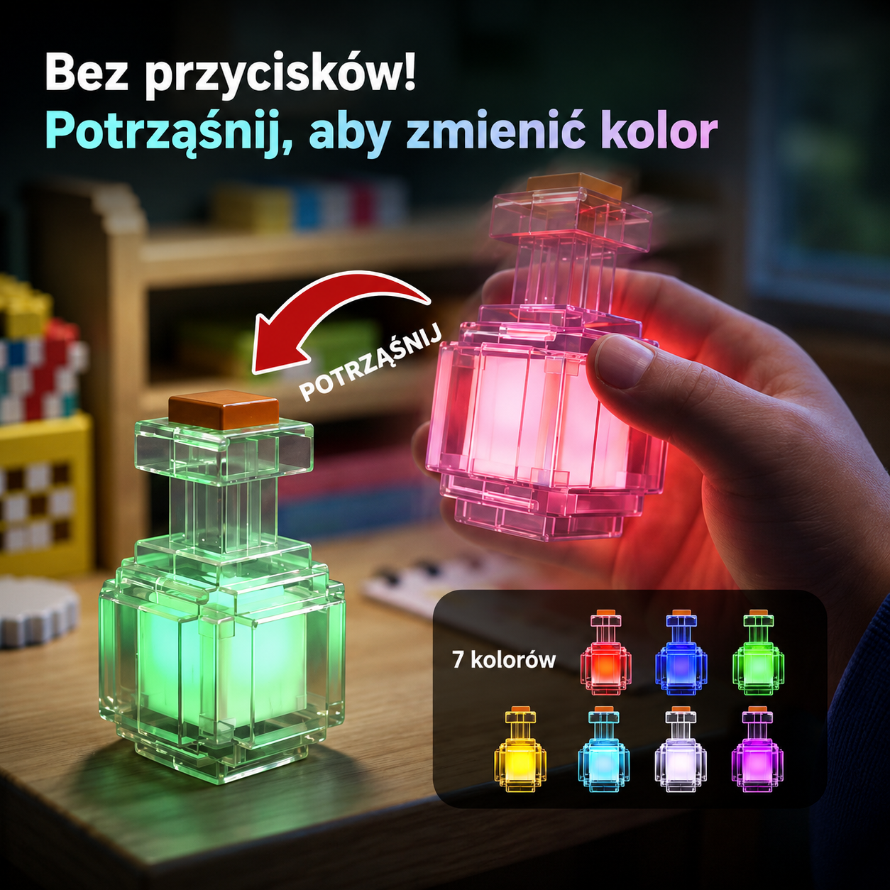 GeoPix™ – pikselowa butelka eliksiru (Pixel Potion)
